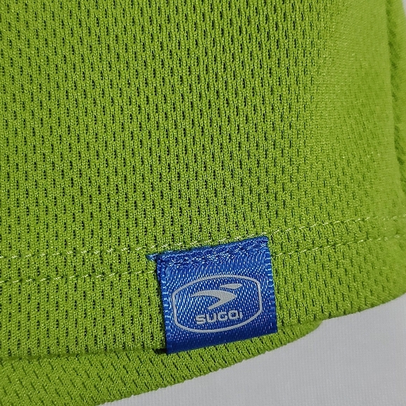 Sugoi Women's Metro Jersey, Lime Green, Sky Blue and Greyish White - Sz Medium - Picture 9 of 15